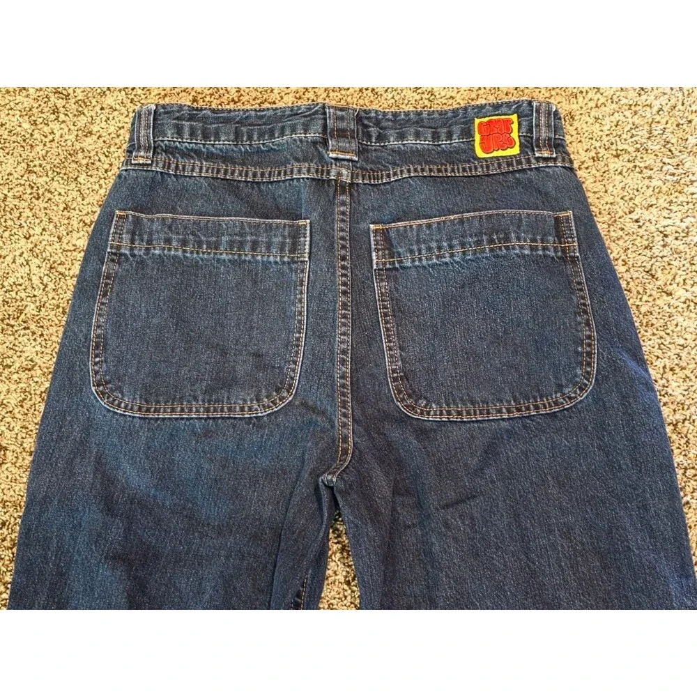 Empyre Jeans Mens Relaxed Blue 5 Pocket Denim Streetwear Skate Y2K 30
